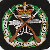 Small Arms School blazer badge